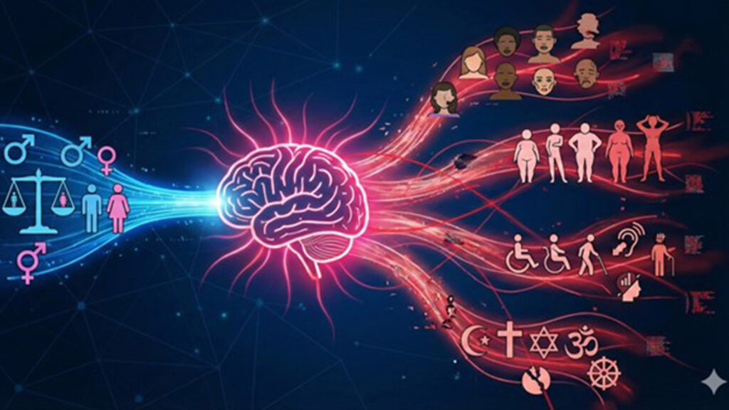 The Bias Spillover Effect in LLMs